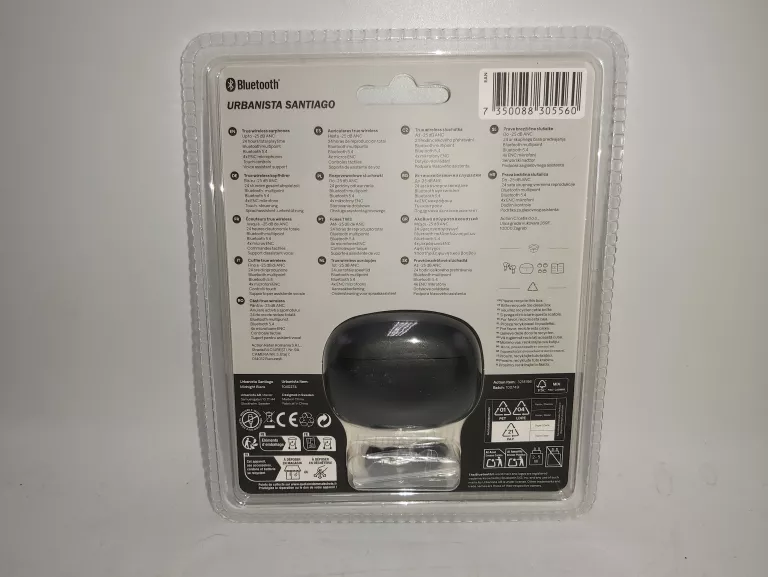 SŁUCHAWKI BLUETOOTH URBANISTA CZARNE