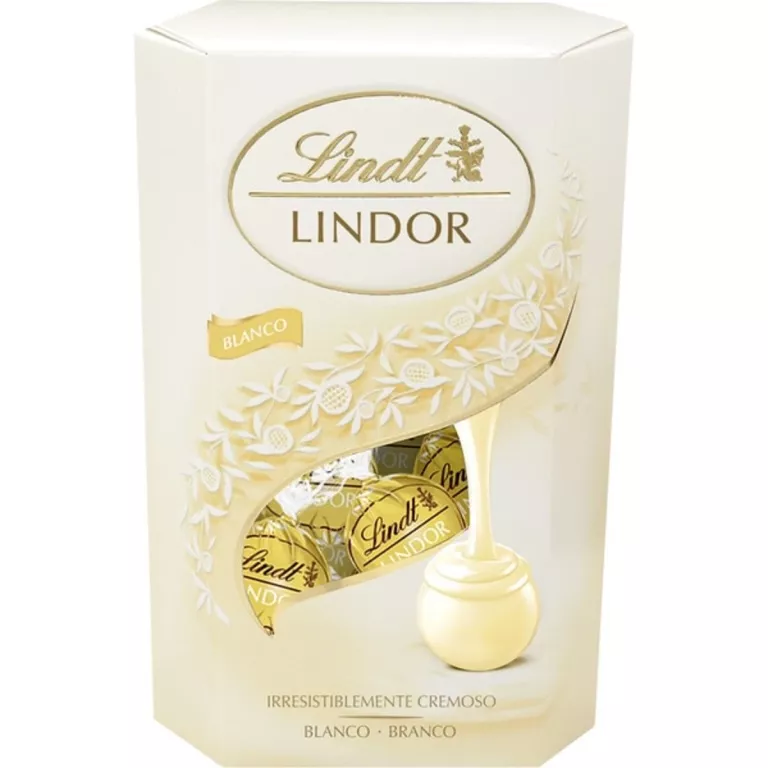 LINDT LINDOR WHITE BIAŁE 200G