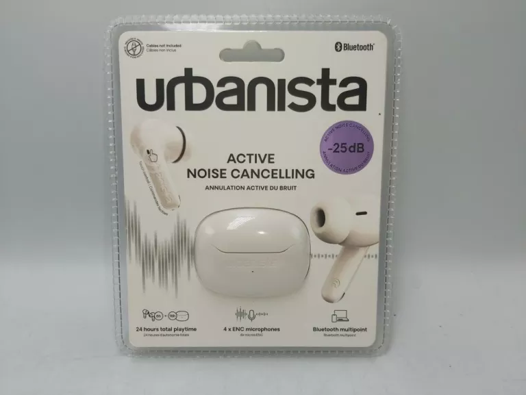 SŁUCHAWKI BLUETOOTH URBANISTA KREMOWE