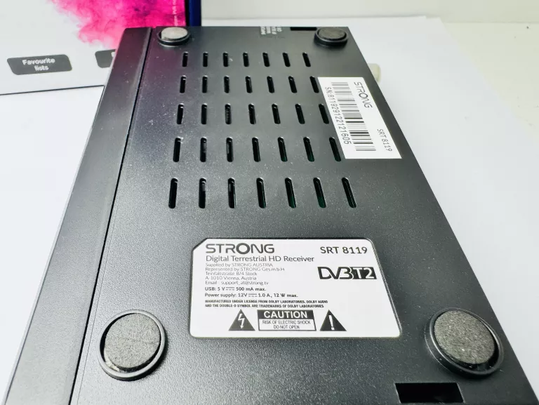 TUNER DVB-T2 STRONG SRT 8119 BEZ PILOTA