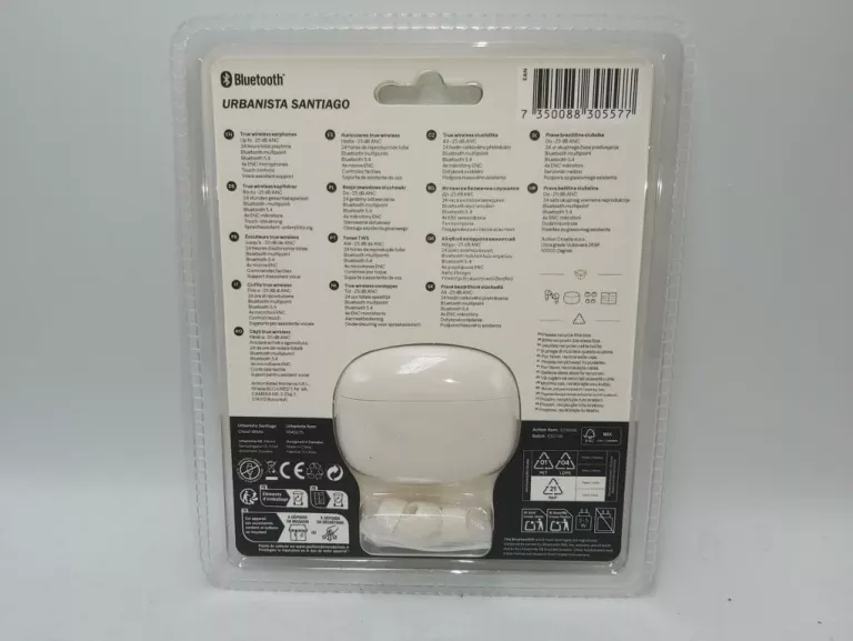 SŁUCHAWKI BLUETOOTH URBANISTA KREMOWE