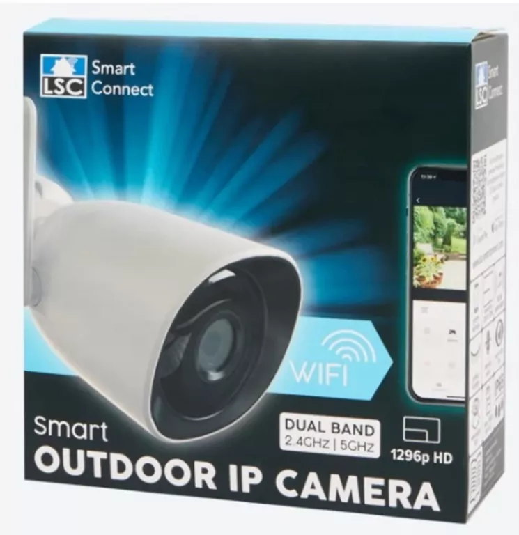 KAMERA ZEWNĘTRZNA IP LSC SMART CONNECT 1296P HD