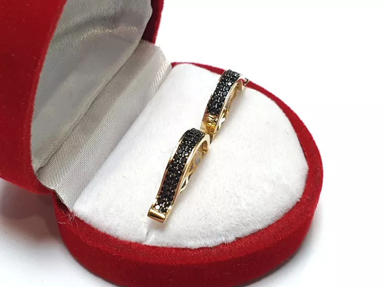 ZŁOTE KOLCZYKI 14K 585 3,01G OD LOOMBARD