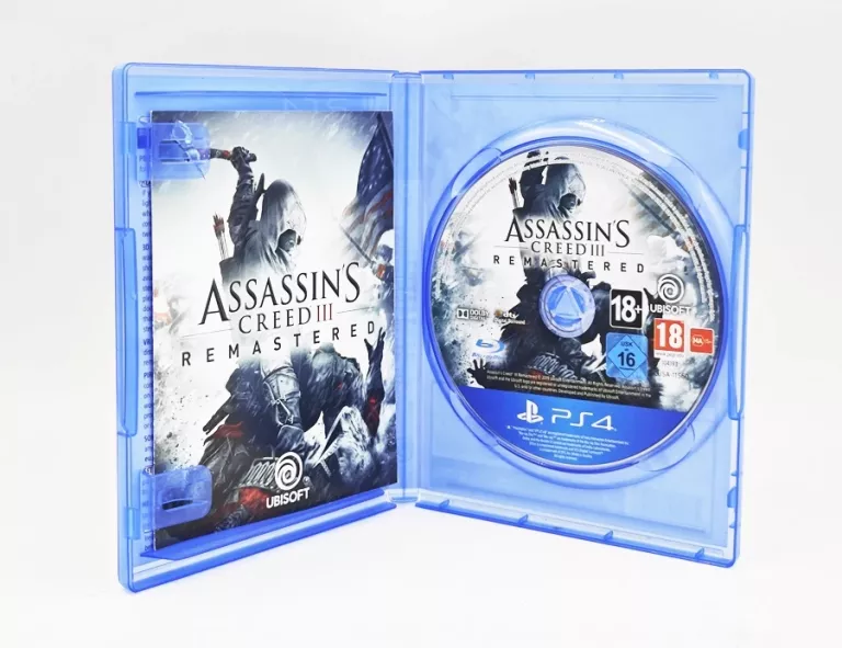 GRA PS4 ASSASINS GREED III REMASTERED