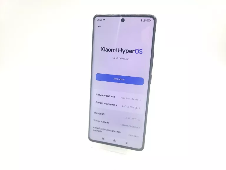 TELEFON XIAOMI REDMI NOTE 14 PRO 256GB