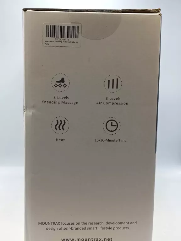 MOUNTRAX MASAŻER URZĄDZENIE  DO MASAŻU STÓP Z KOMPRESJĄ POWIETRZA