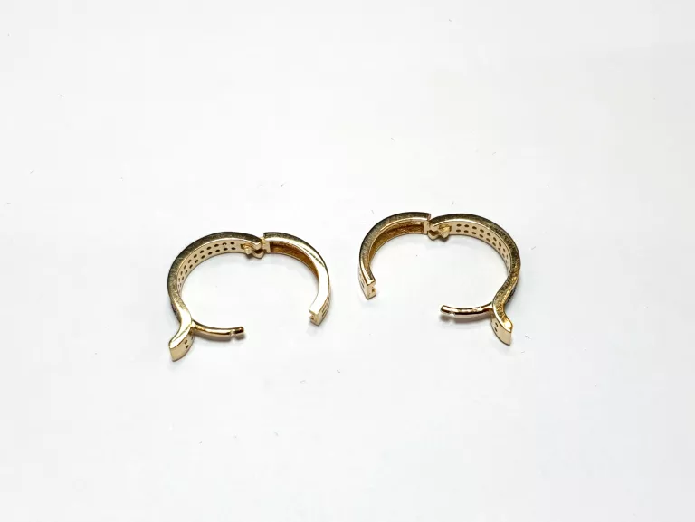 ZŁOTE KOLCZYKI 14K 585 3,01G OD LOOMBARD