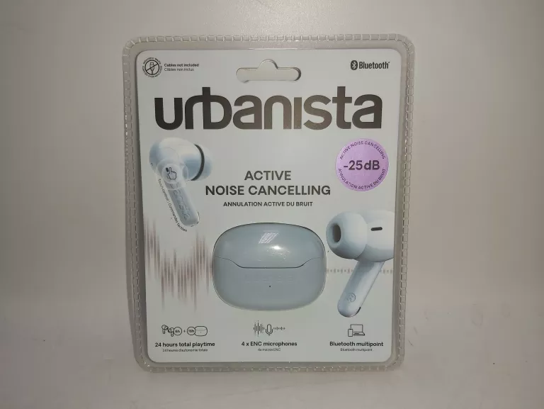 SŁUCHAWKI BLUETOOTH URBANISTA NIEBIESKIE