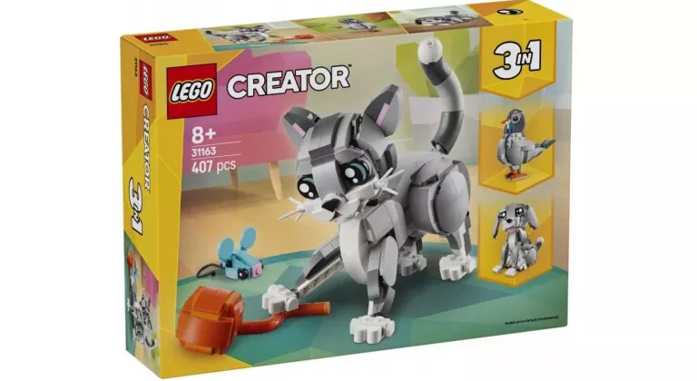 LEGO 31163 CREATOR PSOTNY KOT 3 W 1