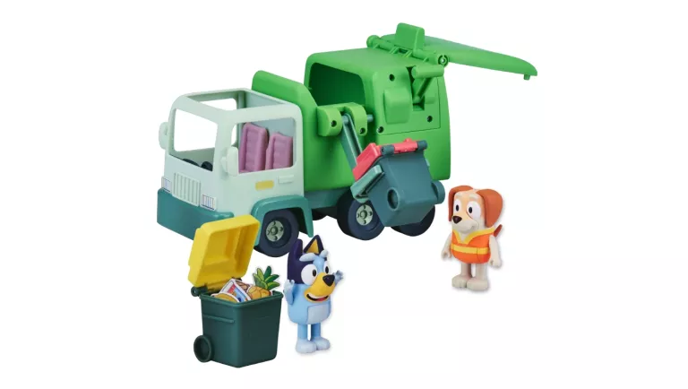 TM 17170 BLUEY ZESTAW ŚMIECIARKA GARBAGE TRUCK 2 FIGURKI
