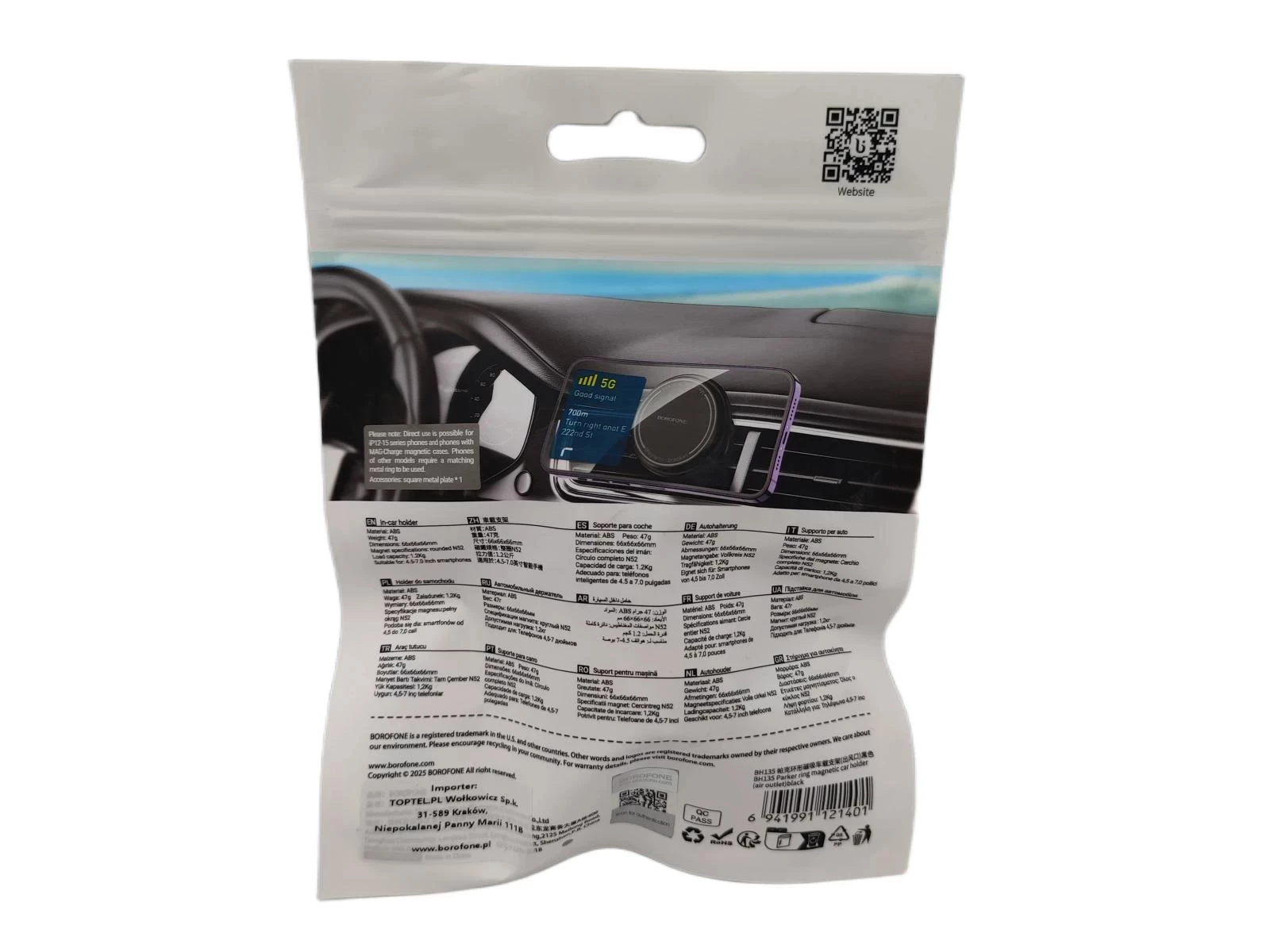 borofone-uchwyt-samochodowy-bh135-parker-magnetyczny-na-kratke-czarny-ean-gtin-6941991121401