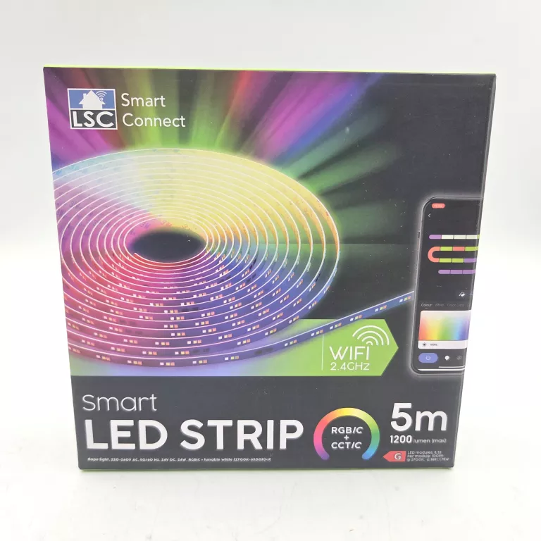 FLEXIBLE LED STRIP LSC TAŚMA LED 5 METRÓW