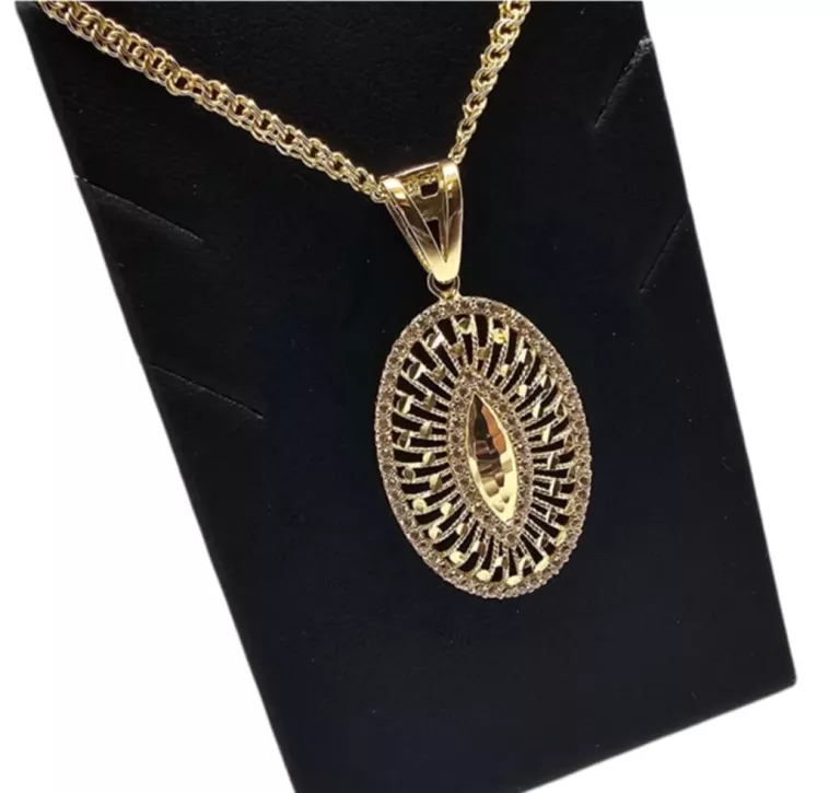 ZJAWISKOWA ZŁOTA ZAWIESZKA 2,90G P585 R:4CM