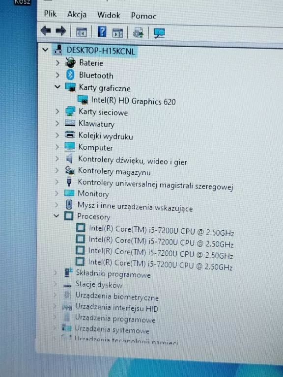 LAPTOP LENOVO X270 I5-7200U 16/500 GB + ZASILACZ