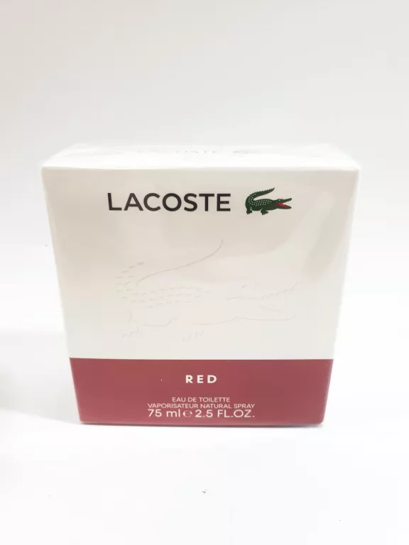 LACOSTE RED 75ML WODA TOALETOWA DLA MĘŻCZYZN PERFUMY MĘSKIE