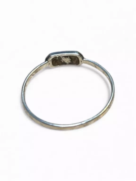 SREBRO - WYRÓB JUBILERSKI UŻYWANY PIERŚCIONEK