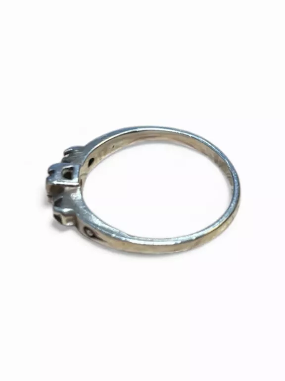 SREBRO - WYRÓB JUBILERSKI UŻYWANY PIERŚCIONEK