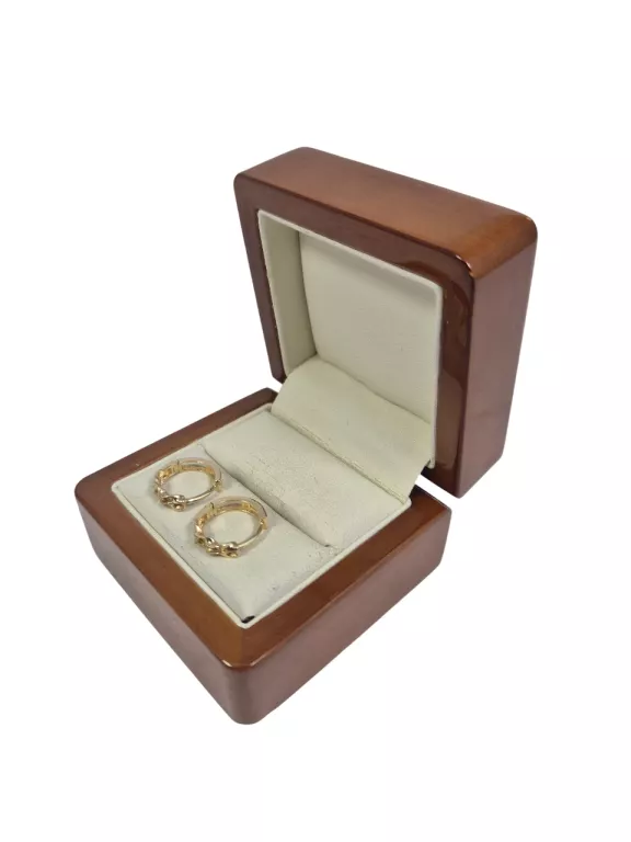 DELIKATNE ZŁOTE KOLCZYKI P.585 1,81G