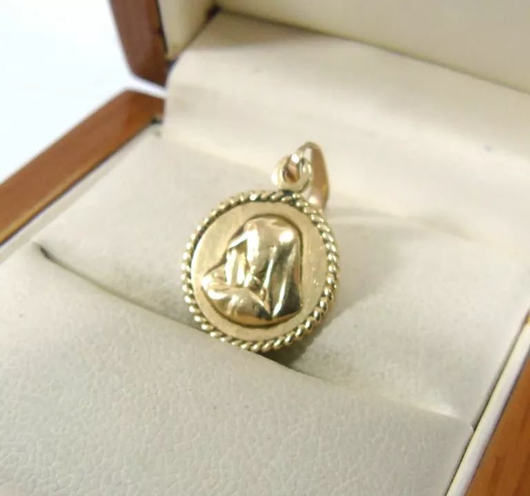 BOSKA ZŁOTA ZAWIESZKA MEDALIK PR585 14K