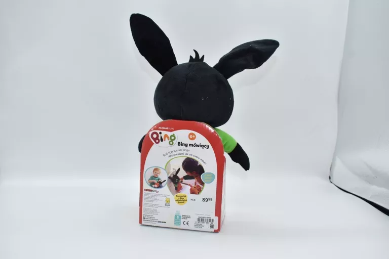 MASKOTKA INTERAKTYWNA GOLDEN BEAR KRÓLIK BING 25 CM