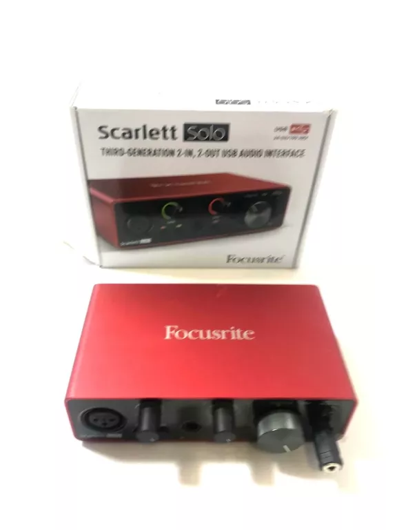 INTERFEJS SCARLETT 3TH FOCUSRITE