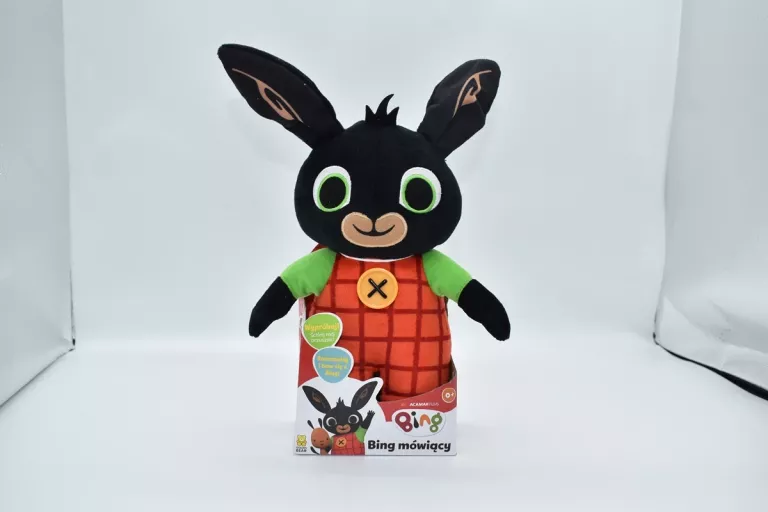 MASKOTKA INTERAKTYWNA GOLDEN BEAR KRÓLIK BING 25 CM