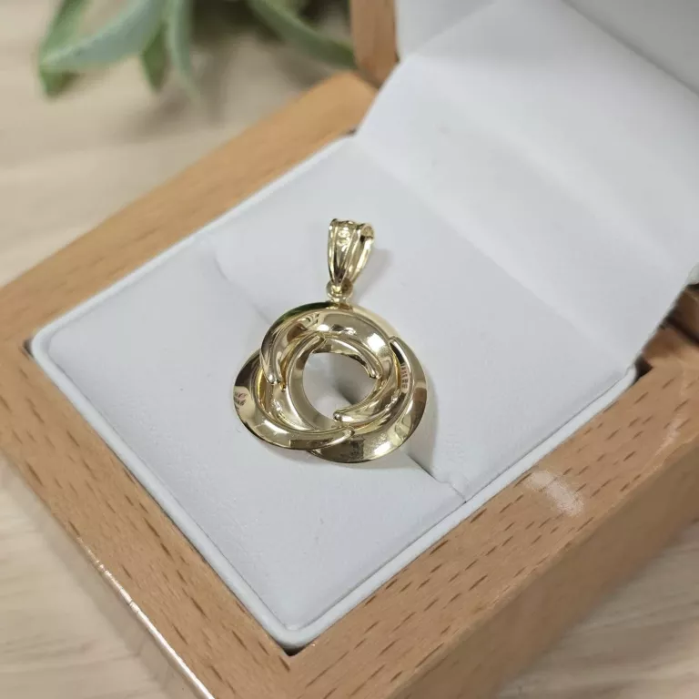 ORYGINALNA ZŁOTA ZAWIESZKA PR.585 1,29GR.