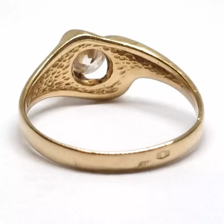 ZŁOTY PIERŚCIONEK 585 2,96G R13