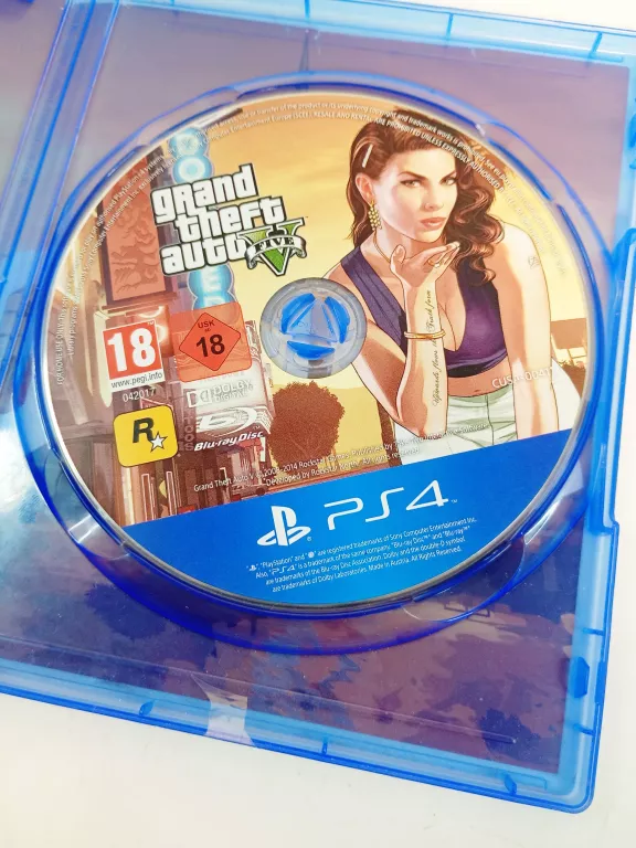 GRAND THEFT AUTO V PLAYSTATION 4 (PS4) PUDEŁKOWA