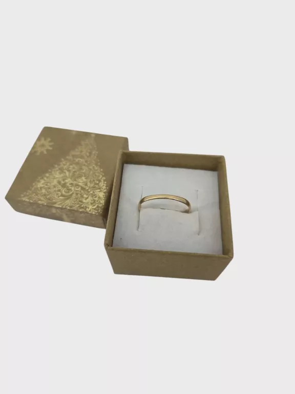 PIĘKNA  ZŁOTA OBRĄCZKA PR 585 1,29G R-27