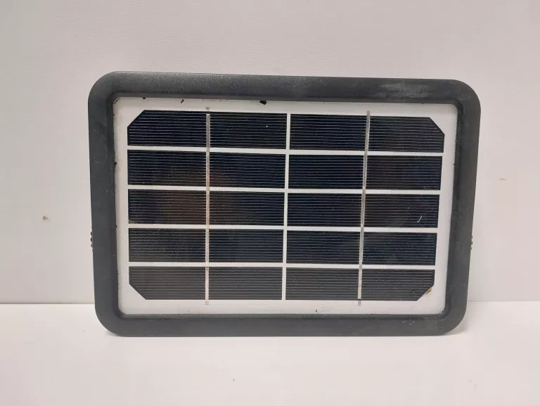 LAMPA SOLARNA LED NAŚWIETLACZ HALOGEN CZUJNIK RUCHU 5W 4000K CZARNA KOBI