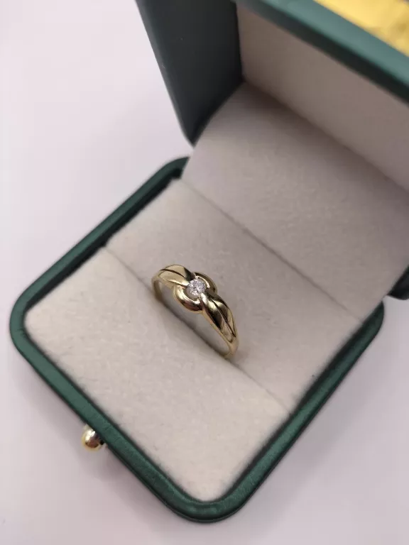 WYRÓB JUBILERSKI UŻYWANY 1X ZŁOTO PIERŚCIONEK