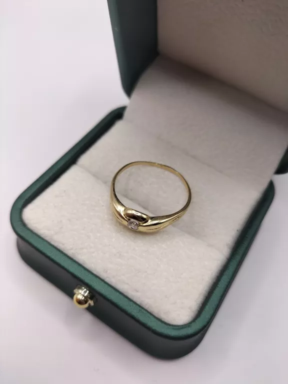 WYRÓB JUBILERSKI UŻYWANY 1X ZŁOTO PIERŚCIONEK