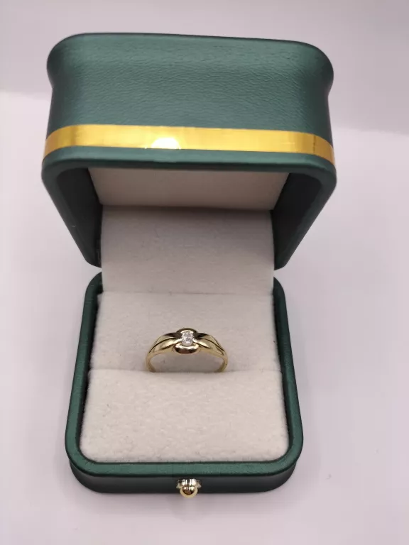 WYRÓB JUBILERSKI UŻYWANY 1X ZŁOTO PIERŚCIONEK