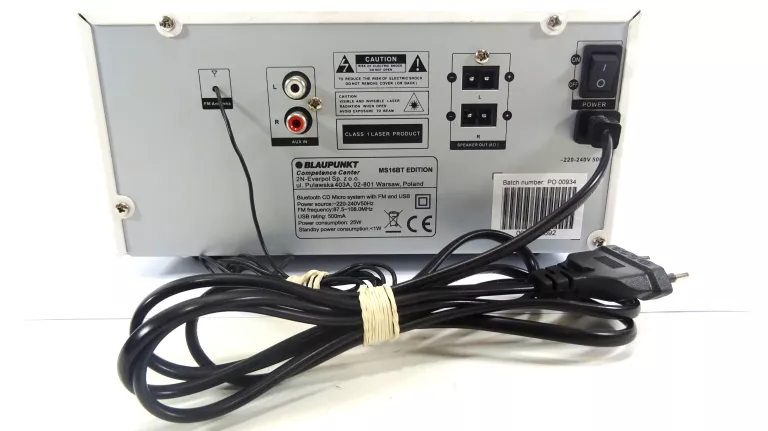 WIEŻA 2.1 BLAUPUNKT MS16BT + PILOT