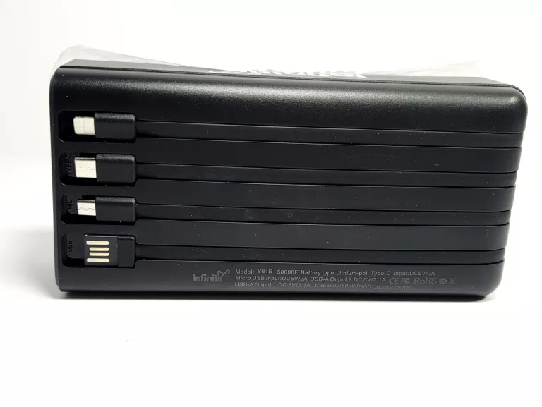 POWERBANK INFINITII 50.000 MAH WBUDOWANEKABLE