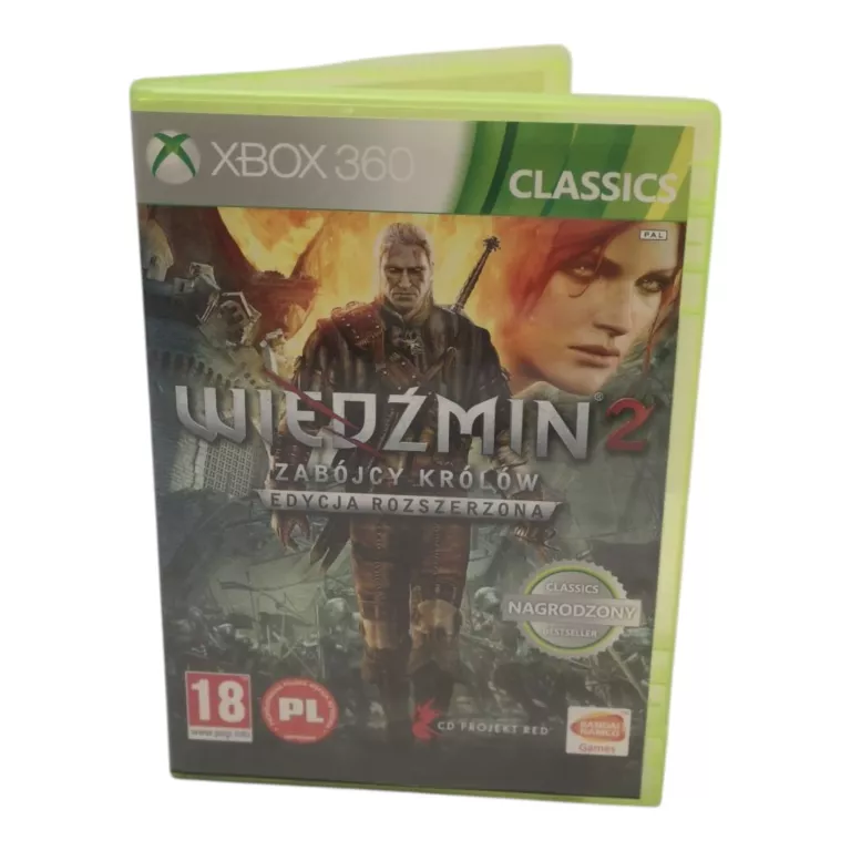 GRA XBOX 360 WIEDŹMIN 2 ZABÓJCY KRÓLÓW - EDYCJA ROZSZERZONA