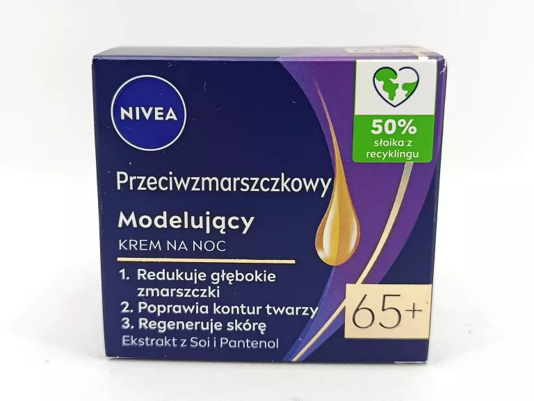 NIVEA KREM NA DZIEŃ PRZECIWZMARSZCZKOWY +MODELUJĄCY 65+ SPF30 50ML