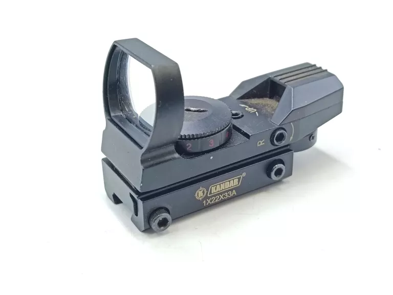 kolimator-otwarty-laser-kandar-1x22x33-holographic-11mm-ean-gtin-5905309696099