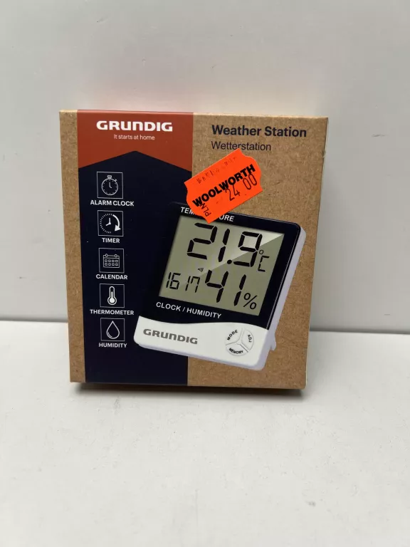 STACJA POGODY POGODOWA 5 W 1 GRUNDIG