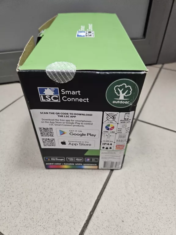 GIRLANDA ŚWIETLNA LSC SMART CONNECT SIECIOWE WIELOKOLOROWY