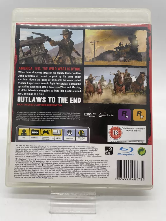 GRA PS3 RED DEAD REDEMPTION