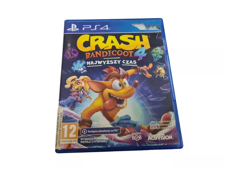 CRASH BANDICOOT 4 NAJWYŻSZY CZAS PS4