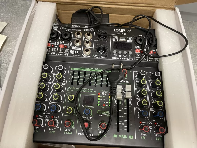 MIKSER DZWIEKU MINI 4/KPL