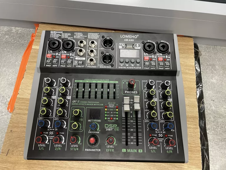 MIKSER DZWIEKU MINI 4/KPL