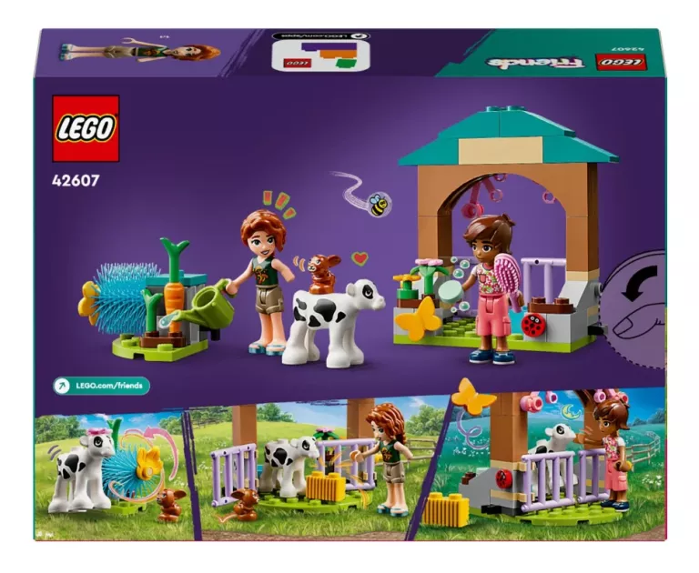 LEGO FRIENDS 42607 SZOPA CIELĄTKA AUTUMN -USZKODZONE PUDEŁKO-
