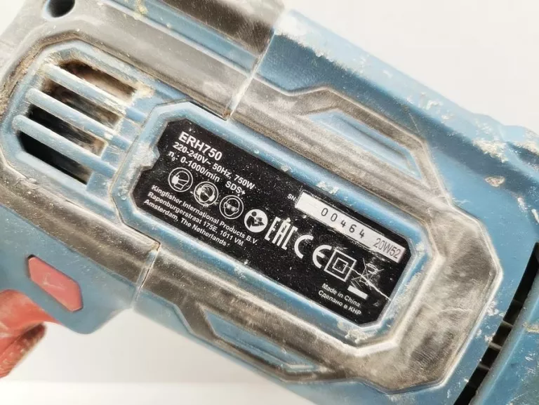 MŁOTOWIERTARKA ERBAUER ERH750 WALIZKA