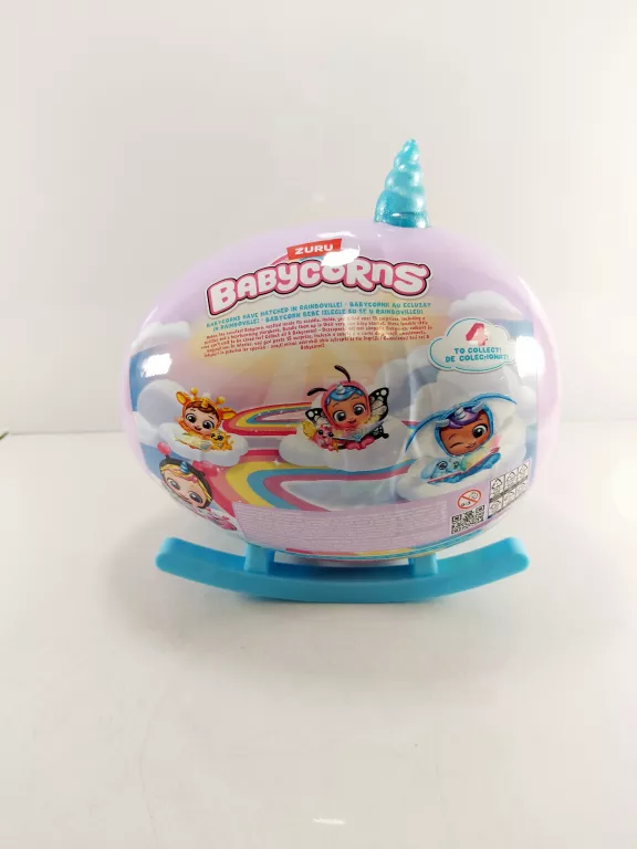 fioletowe-jajko-zuru-babycorns-niebieski-rog-ean-gtin-4894680048997