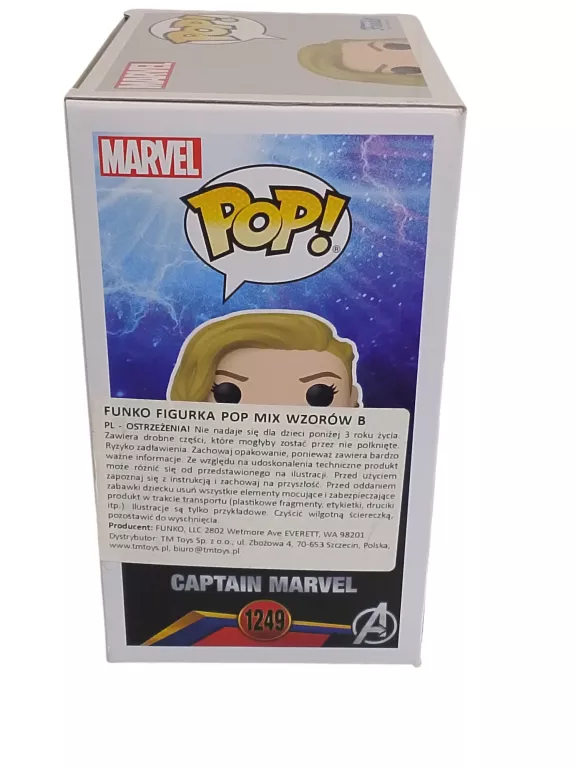 figurka-funko-pop-capitain-marvel-ean-gtin-889698675956