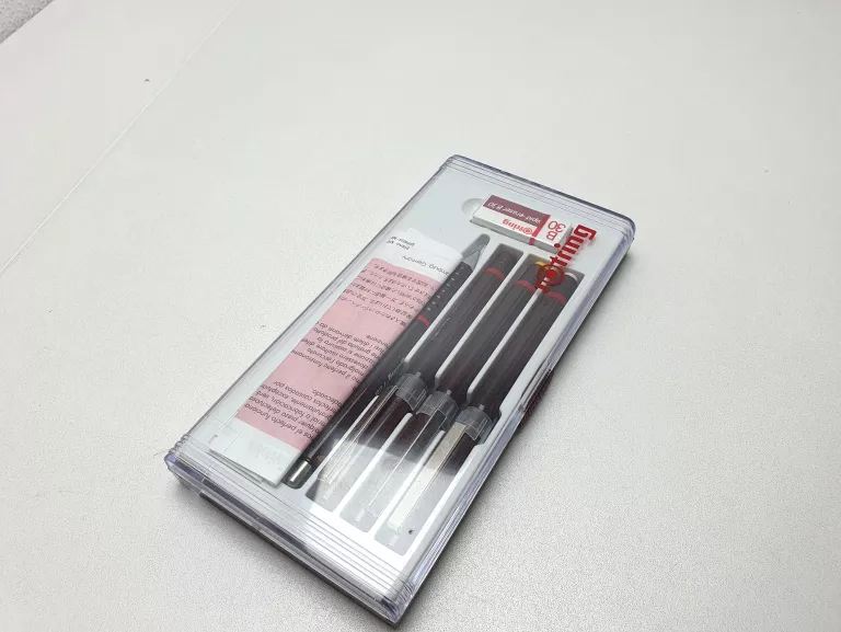 ZESTAW ROTRING RAPIDOLINER BUMKA RYSIKI PUDEŁKO | Rapidografy | Loombard.pl